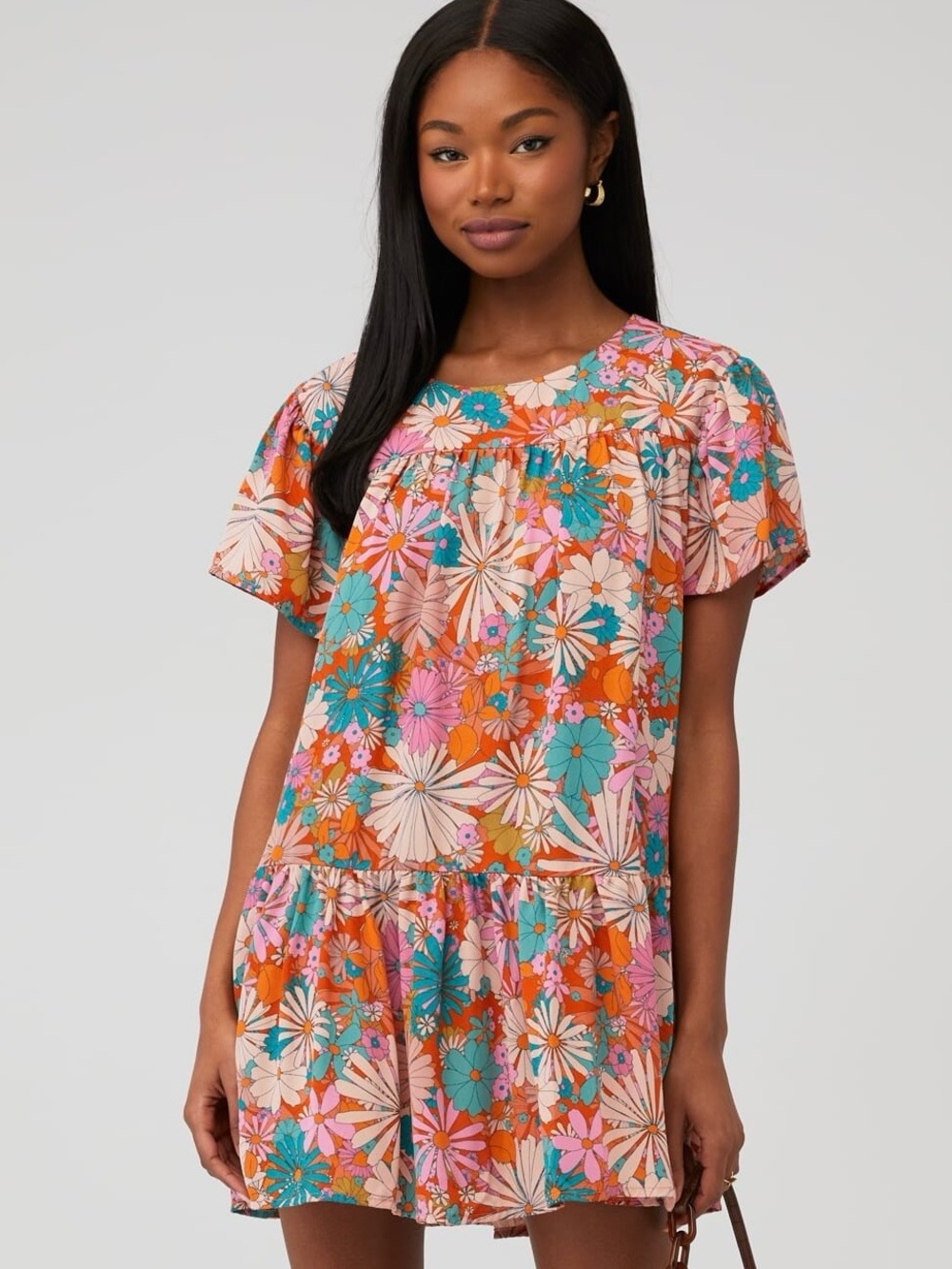 BB Dakota x Steve Madden ‘In Retrospective’ Floral Mini Dress Size S